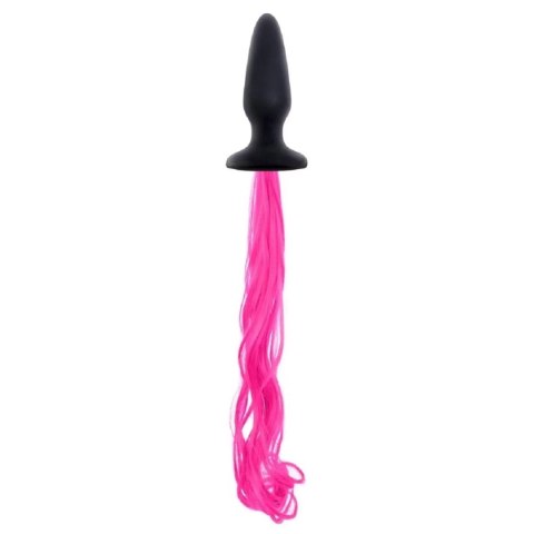 KOREK ANALNY CZARNY Z RÓŻOWYM OGONKIEM UNICORNTAILS NSNOVELTIES KOREK ANALNY CZARNY Z RÓŻOWYM OGONKIEM UNICORNTAILS NSNOVELTIES
