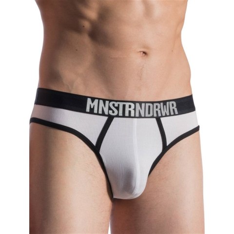 MAJTKI MĘSKIE MANSTORE JOCK BRIEF STRAP BIAŁE M811 M MAJTKI MĘSKIE MANSTORE JOCK BRIEF STRAP BIAŁE M811 M