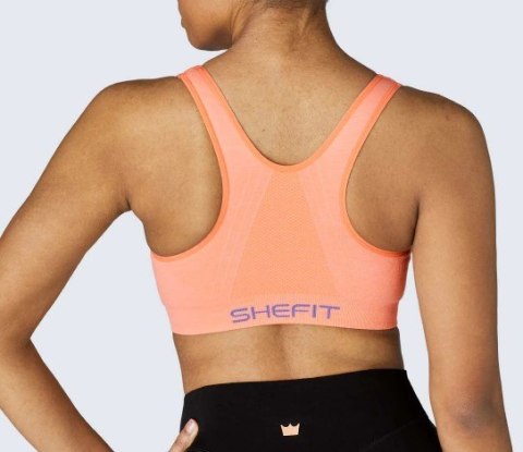 STANIK SPORTOWY TOP SHEFIT POMARAŃCZOWY ZAPINANY Z PRZODU XL STANIK SPORTOWY TOP SHEFIT POMARAŃCZOWY ZAPINANY Z PRZODU XL