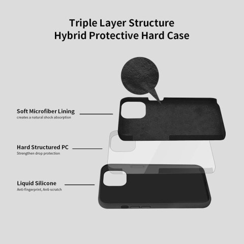 CZARNE ETUI IPHONE 13 6.1 WYTRZYMAŁE SILIKONOWE CZARNE ETUI IPHONE 13 6.1 WYTRZYMAŁE SILIKONOWE