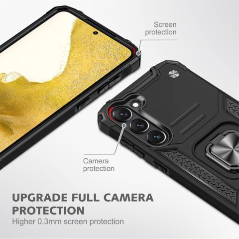 CZARNE PANCERNE ETUI SAMSUNG GALAXY S22+ 5G CZARNE PANCERNE ETUI SAMSUNG GALAXY S22+ 5G