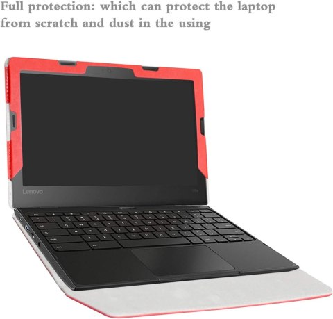 CZERWONE ETUI ZAMYKANE TABLET LENOVO 500E 11,6' CZERWONE ETUI ZAMYKANE TABLET LENOVO 500E 11,6'