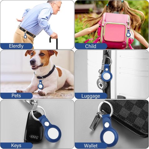 ETUI BRELOK DO LOKALIZATORA AIRTAG APPLE 2x ETUI BRELOK DO LOKALIZATORA AIRTAG APPLE 2x