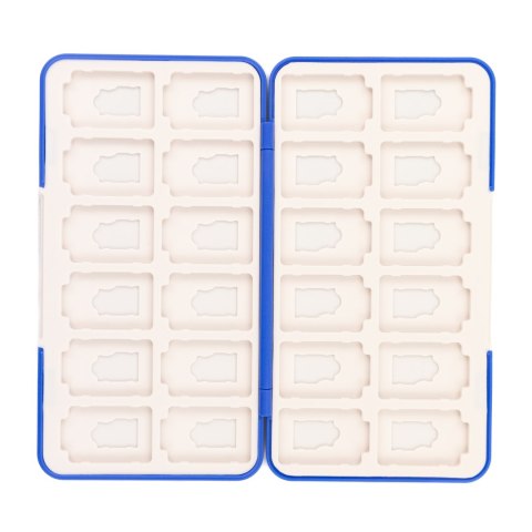 ETUI CASE ORGANIZER NA KARTY NINTENDO SWITCH OLED MICRO SD NIEBIESKIE ETUI CASE ORGANIZER NA KARTY NINTENDO SWITCH OLED MICRO SD NIEBIESKIE