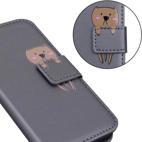 ETUI DO XIAOMI POCO X3 NFC/POCO X3 PRO ZAMYKANE Z KLAPKĄ SZARE PIESEK ETUI DO XIAOMI POCO X3 NFC/POCO X3 PRO ZAMYKANE Z KLAPKĄ SZARE PIESEK
