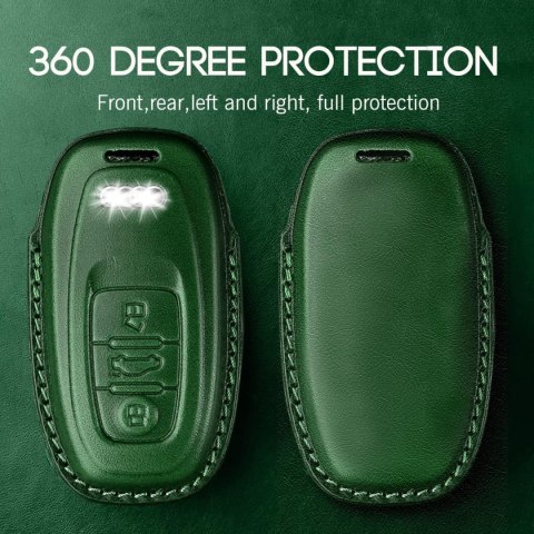 ETUI NA KLUCZ SAMOCHODOWY AUDI SKÓRA PREMIUM ETUI NA KLUCZ SAMOCHODOWY AUDI SKÓRA PREMIUM