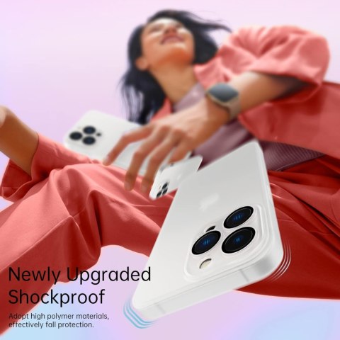 ETUI TWARDE PLASTIKOWE APPLE IPHONE 14 PRO 6.1" BIAŁE MATOWE MLECZNE ETUI TWARDE PLASTIKOWE APPLE IPHONE 14 PRO 6.1" BIAŁE MATOWE MLECZNE