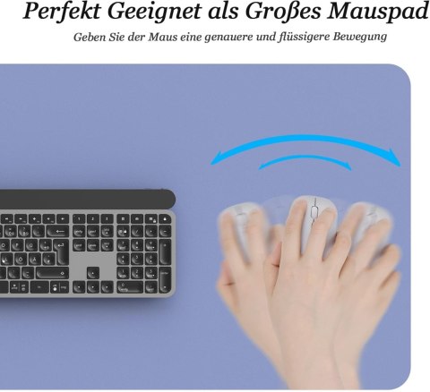 MATA NA BIURKO PODKŁADKA POD MYSZ GRANAT 80x40cm MATA NA BIURKO PODKŁADKA POD MYSZ GRANAT 80x40cm