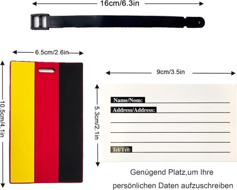 PASEK BAGAŻOWY DO WALIZKI ZESTAW 2szt Z ETYKIETĄ PASEK BAGAŻOWY DO WALIZKI ZESTAW 2szt Z ETYKIETĄ