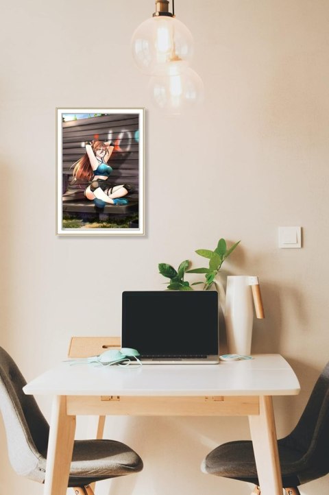 PLAKAT A3 ANIME SPIRIT OF THE GAME KOLOROWY PLAKAT A3 ANIME SPIRIT OF THE GAME KOLOROWY