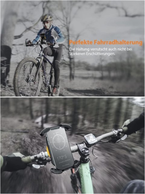 UCHWYT NA TELEFON OBROTOWY ROWEROWY SMARFON 4,7-6,9 cal UCHWYT NA TELEFON OBROTOWY ROWEROWY SMARFON 4,7-6,9 cal