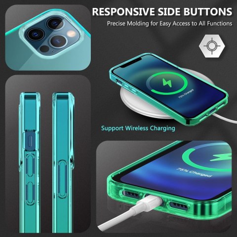 ZESTAW ETUI +SZKŁO APPLE IPHONE 12/12 PRO 6.1' PRZEZROCZYSTE TWARDE MOCNE ZESTAW ETUI +SZKŁO APPLE IPHONE 12/12 PRO 6.1' PRZEZROCZYSTE TWARDE MOCNE