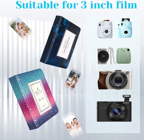 ALBUM FOTOGRAFICZNY 3CAL 64 KIESZENIE POLAROID INSTAX ALBUM FOTOGRAFICZNY 3CAL 64 KIESZENIE POLAROID INSTAX