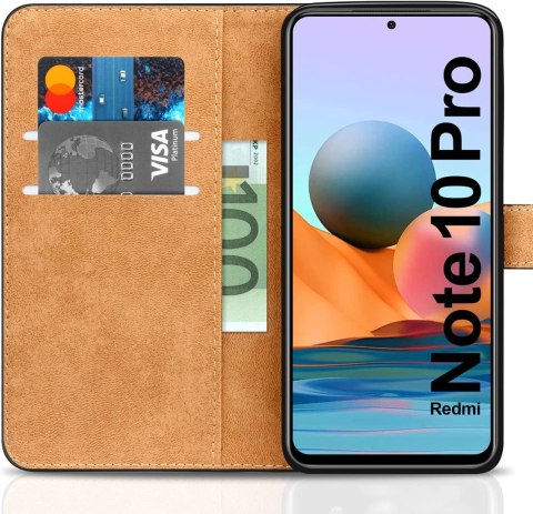 CZARNE ETUI XIAOMI REDMI NOTE 10 PRO ZAMYKANE CZARNE ETUI XIAOMI REDMI NOTE 10 PRO ZAMYKANE