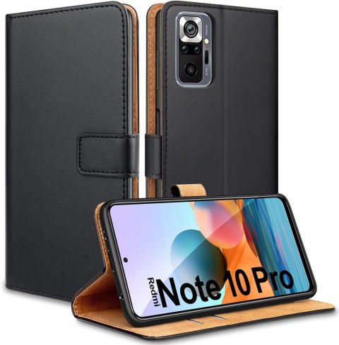 CZARNE ETUI XIAOMI REDMI NOTE 10 PRO ZAMYKANE CZARNE ETUI XIAOMI REDMI NOTE 10 PRO ZAMYKANE
