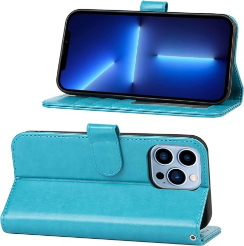 ETUI APPLE IPHONE 13 PRO NIEBIESKIE Z KLAPKĄ ETUI APPLE IPHONE 13 PRO NIEBIESKIE Z KLAPKĄ