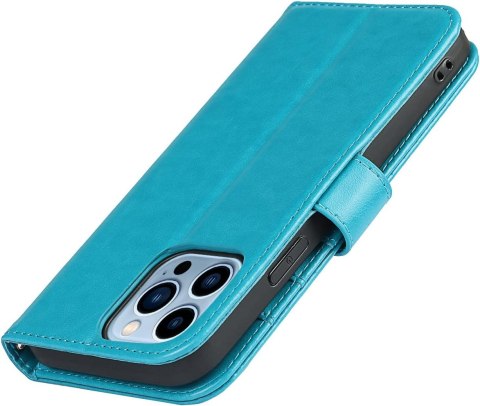 ETUI APPLE IPHONE 13 PRO NIEBIESKIE Z KLAPKĄ ETUI APPLE IPHONE 13 PRO NIEBIESKIE Z KLAPKĄ