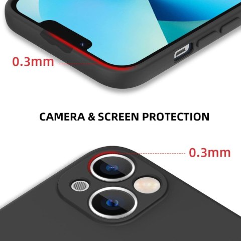 ETUI CZARNE IPHONE 13 6.1' 2x SZKŁO HARTOWANE ETUI CZARNE IPHONE 13 6.1' 2x SZKŁO HARTOWANE