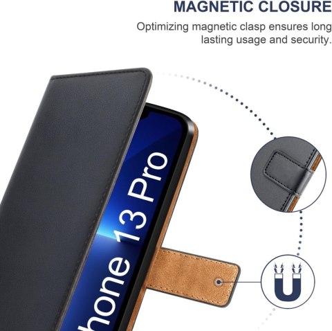 ETUI IPHONE 13 PRO CASE SKŁADANY CZARNY