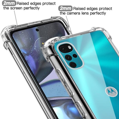 ETUI MOTOROLA MOTO G22 PRZEŹROCZYSTE +2XSZKŁO ETUI MOTOROLA MOTO G22 PRZEŹROCZYSTE +2XSZKŁO