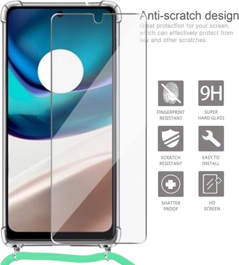 ETUI MOTOROLA MOTO G42 BEZBARWNE PASEK +SZKŁO ETUI MOTOROLA MOTO G42 BEZBARWNE PASEK +SZKŁO
