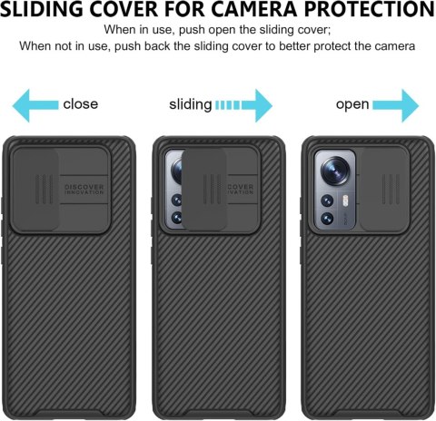 ETUI PANCERNE XIAOMI 12 6.28' CASE CZARNY WZMOCNIONY OCHRONA APARATU
