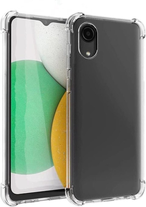 ETUI SAMSUNG GALAXY A03 CORE PRZEŹROCZYSTE ETUI SAMSUNG GALAXY A03 CORE PRZEŹROCZYSTE