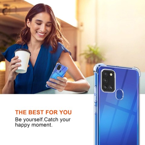 ETUI SAMSUNG GALAXY A21S 2X SZKŁO HARTOWANE OCHRONNE