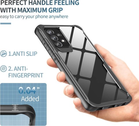 ETUI SAMSUNG GALAXY A72 PLECKI SZKŁO HARTOWANE