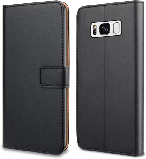ETUI SAMSUNG GALAXY S8 CASE SKŁADANY Z KLAPKĄ CZARNY