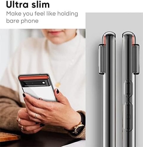 ETUI SILIKONOWE DO GOOGLE PIXEL 6 PRO BEZBARWNE PLECKI GA03164 ETUI SILIKONOWE DO GOOGLE PIXEL 6 PRO BEZBARWNE PLECKI GA03164