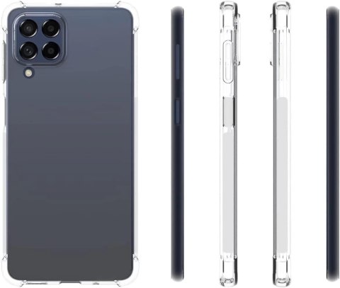 ETUI SILIKONOWE SAMSUNG GALAXY M53 5G TRANSPARENTNE SM-M536S ETUI SILIKONOWE SAMSUNG GALAXY M53 5G TRANSPARENTNE SM-M536S