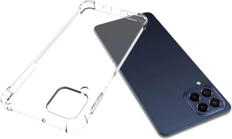 ETUI SILIKONOWE SAMSUNG GALAXY M53 5G TRANSPARENTNE SM-M536S ETUI SILIKONOWE SAMSUNG GALAXY M53 5G TRANSPARENTNE SM-M536S