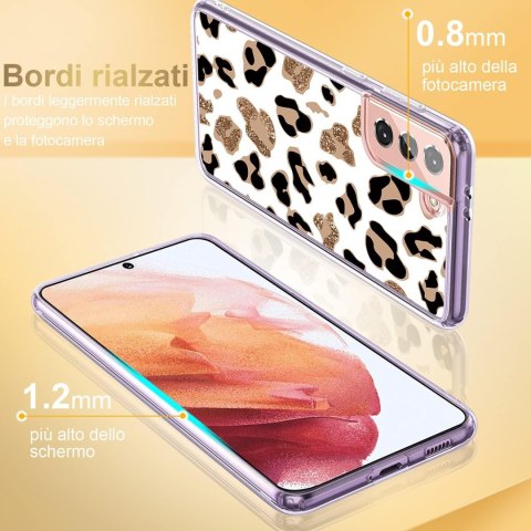 ETUI SILIKONOWE SAMSUNG GALAXY S21 5G MOTYW PANTERKI ELEGANCKI SM-G991B ETUI SILIKONOWE SAMSUNG GALAXY S21 5G MOTYW PANTERKI ELEGANCKI SM-G991B