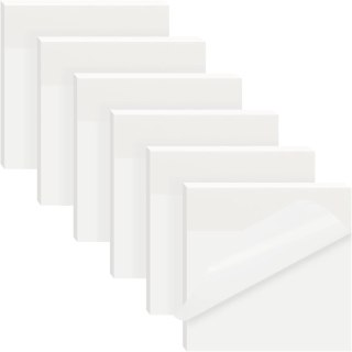 KARTECZKI SAMOPRZYLEPNE PRZEZROCZYSTE 75x75mm x300