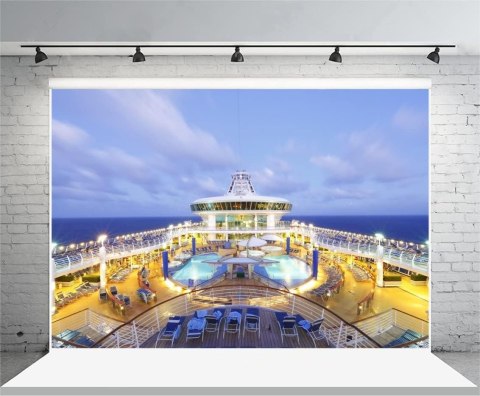 LUKSUSOWY REJS BANER TŁO FOTOGRAFIA 220x150CM LUKSUSOWY REJS BANER TŁO FOTOGRAFIA 220x150CM