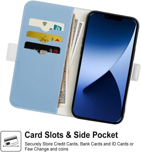 NIEBIESKIE ETUI IPHONE 14 MAX 6.7' ZAMYKANE SMYCZ NIEBIESKIE ETUI IPHONE 14 MAX 6.7' ZAMYKANE SMYCZ