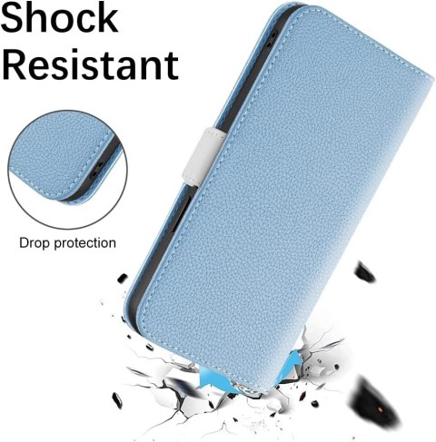 NIEBIESKIE ETUI IPHONE 14 MAX 6.7' ZAMYKANE SMYCZ NIEBIESKIE ETUI IPHONE 14 MAX 6.7' ZAMYKANE SMYCZ