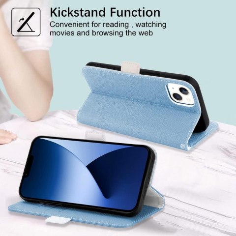 NIEBIESKIE ETUI IPHONE 14 MAX 6.7' ZAMYKANE SMYCZ NIEBIESKIE ETUI IPHONE 14 MAX 6.7' ZAMYKANE SMYCZ