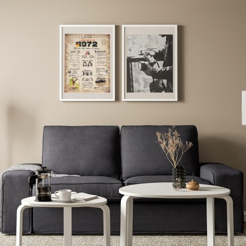 PLAKAT RETRO PAMIĄTKA ROK 1972 NIEMIECKI 20X25CM PLAKAT RETRO PAMIĄTKA ROK 1972 NIEMIECKI 20X25CM