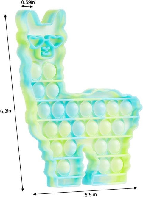 POP IT ZABAWKA ANTYSTRESOWA ZESTAW 2X LAMA ŚWIECĄCA POP IT ZABAWKA ANTYSTRESOWA ZESTAW 2X LAMA ŚWIECĄCA