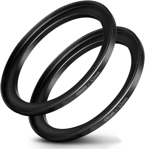REDUKCJA FILTROWA ADAPTER DO OBIEKTYWU 49-52MM X2 REDUKCJA FILTROWA ADAPTER DO OBIEKTYWU 49-52MM X2
