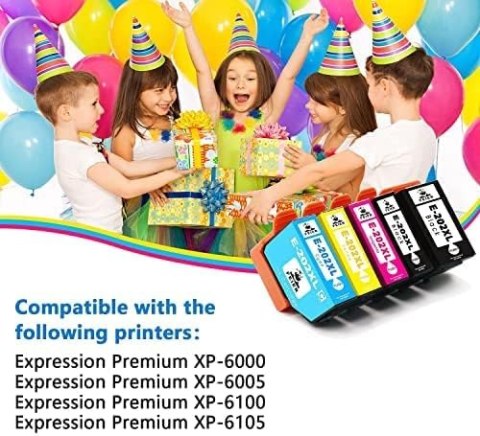 TUSZ DO EPSON 202XL XP6105 6100 6000 6005 6001 X5 TUSZ DO EPSON 202XL XP6105 6100 6000 6005 6001 X5