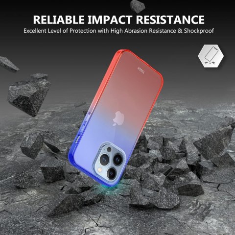 ZESTAW ETUI +SZKŁO HARTOWANE APPLE IPHONE 13 PRO CASE OMBRE MOCNE A2482
