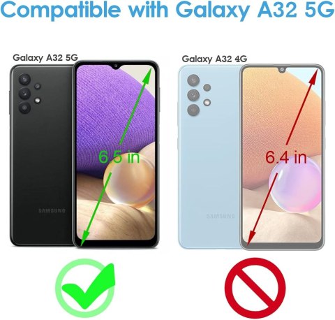 ZESTAW ETUI Z KLAPKĄ DO SAMSUNG GALAXY A32 5G +2x SZKŁO HARTOWANE SM-A326B ZESTAW ETUI Z KLAPKĄ DO SAMSUNG GALAXY A32 5G +2x SZKŁO HARTOWANE SM-A326B