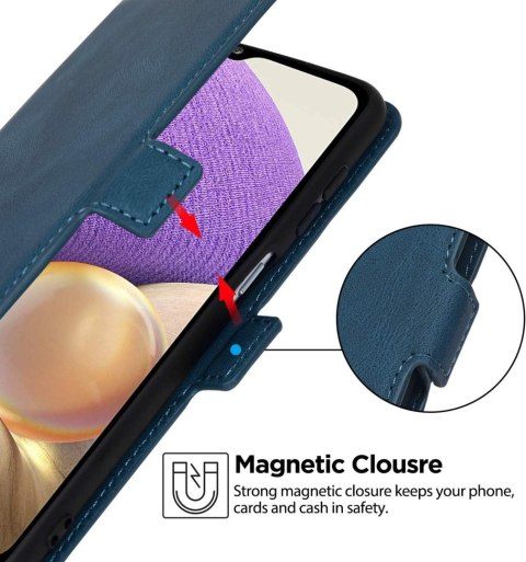 ZESTAW ETUI Z KLAPKĄ DO SAMSUNG GALAXY A32 5G +2x SZKŁO HARTOWANE SM-A326B ZESTAW ETUI Z KLAPKĄ DO SAMSUNG GALAXY A32 5G +2x SZKŁO HARTOWANE SM-A326B