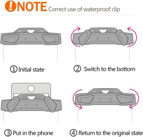 2x WODOODPORNE ETUI PRZEŹROCZYSTE SMYCZ DO TELEFONU 7.2' 2x WODOODPORNE ETUI PRZEŹROCZYSTE SMYCZ DO TELEFONU 7.2'