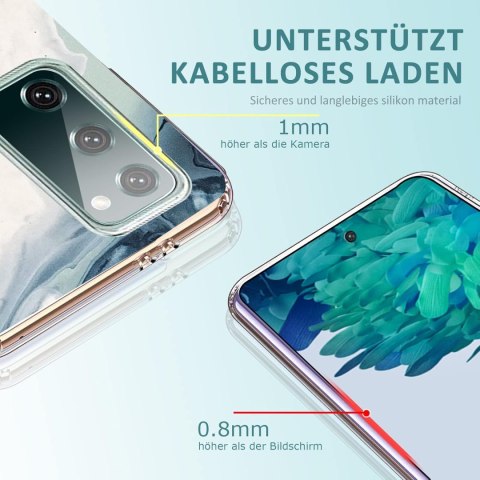 2szt CASE ETUI SAMSUNG GALAXY S20 FE MARMURKOWE 2szt CASE ETUI SAMSUNG GALAXY S20 FE MARMURKOWE