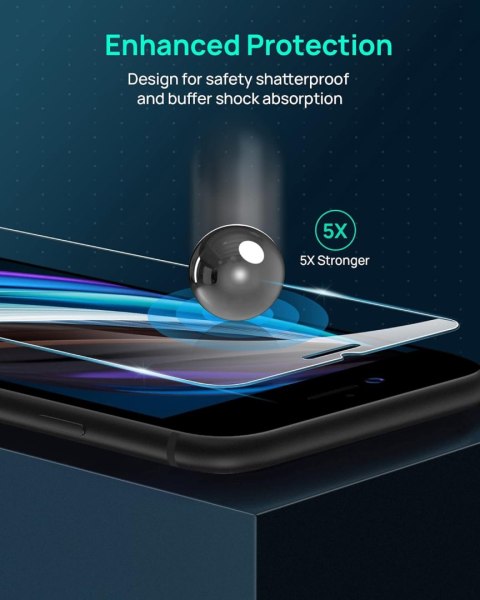 3x SZKŁO HARTOWANE 9H iPhone SE 2020, iPhone 7/8 3x SZKŁO HARTOWANE 9H iPhone SE 2020, iPhone 7/8