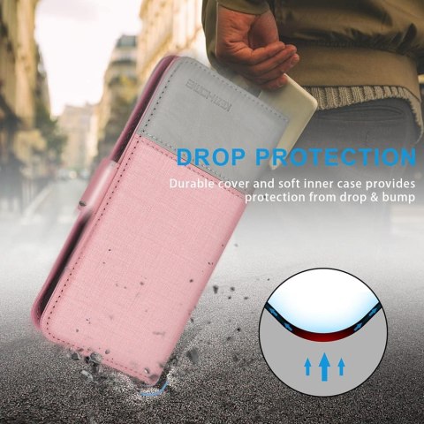 CASE ETUI GOOGLE PIXEL 6 ZAMYKANE RÓŻ KLAPKA CASE ETUI GOOGLE PIXEL 6 ZAMYKANE RÓŻ KLAPKA